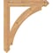 Ekena Millwork Thorton Arts & Crafts Smooth Bracket, Western Red Cedar, 3 1/2"W x 26"D x 30"H BKT04X26X30THR03SWR - alternate 2